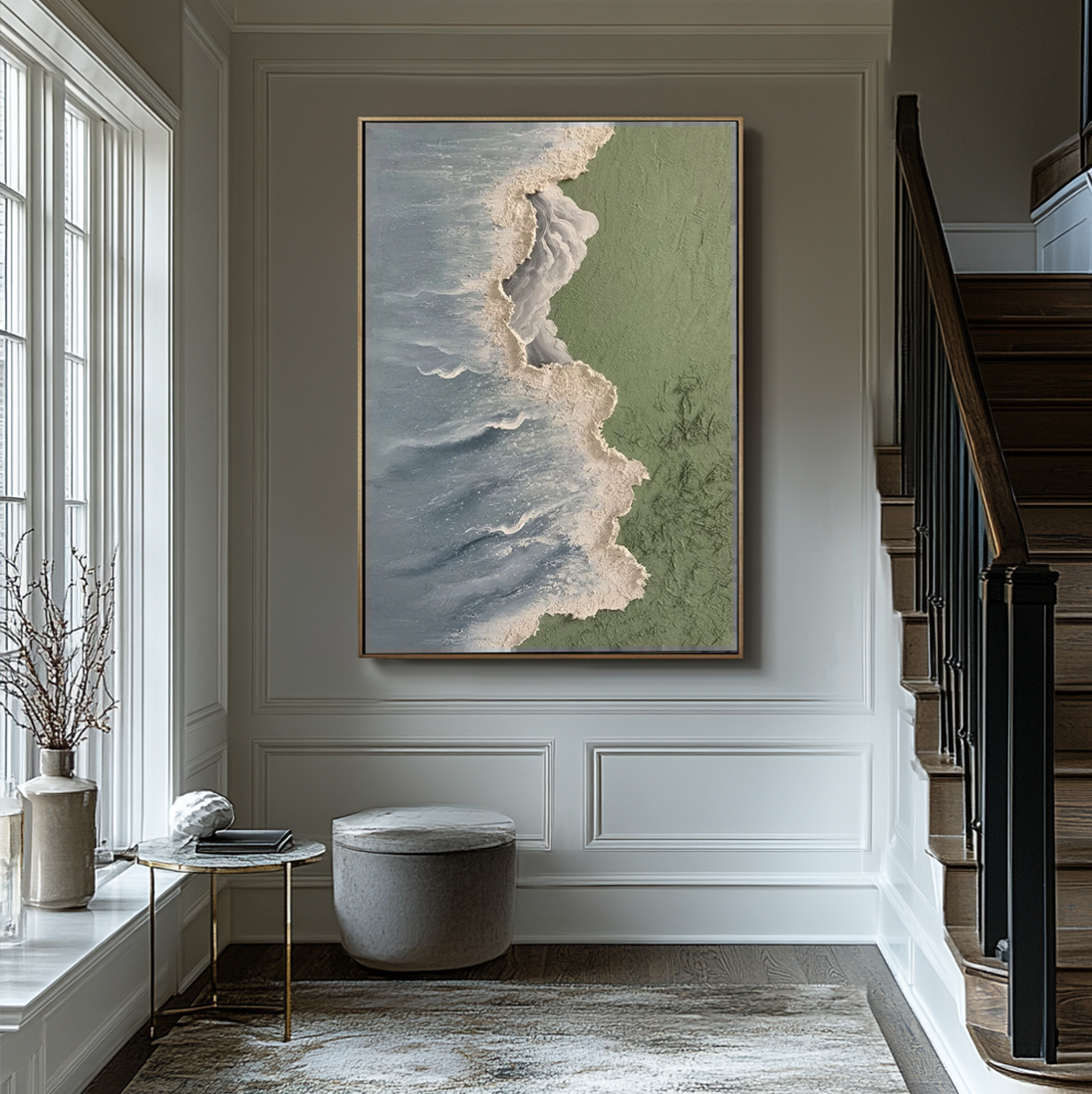 PLASTER ART TEXTURE PAINTING #PA69
