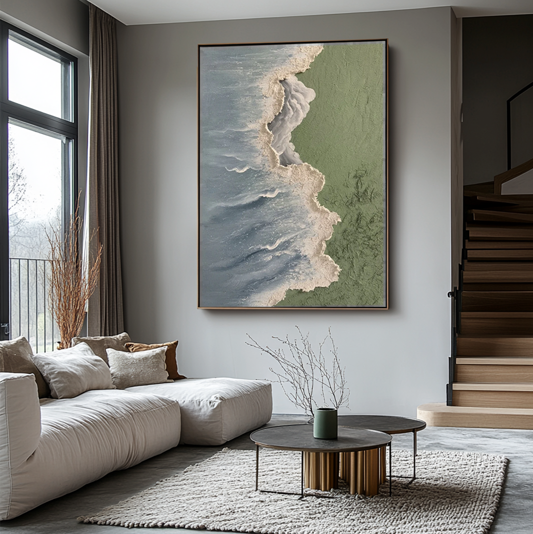 PLASTER ART TEXTURE PAINTING #PA69