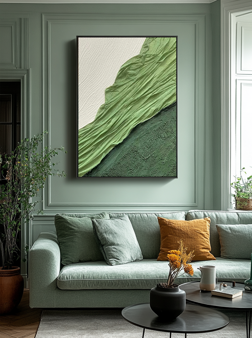 PLASTER ART TEXTURE PAINTING #PA64