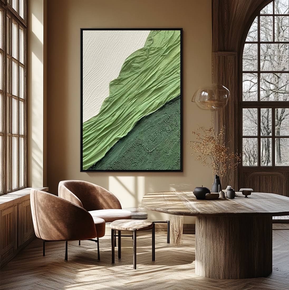 PLASTER ART TEXTURE PAINTING #PA64