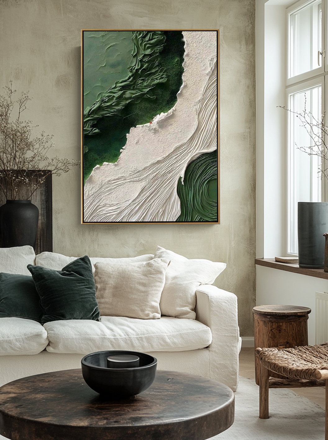 PLASTER ART TEXTURE PAINTING #PA57