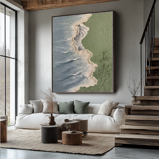 PLASTER ART TEXTURE PAINTING #PA69